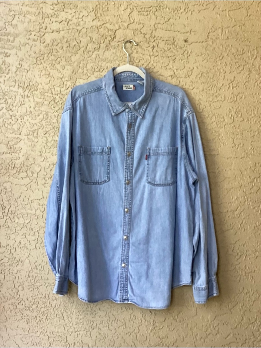 Levi's Jeans Denim Shirt Mens XXL